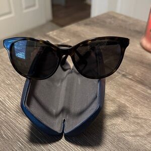 Jimmy Choo Black and Brown Sunglasses